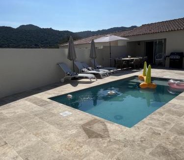 L'Ile-Rousse House | Superbe maison avec piscine