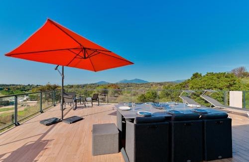 Cauro Villa | Villa à l'entrée de Porticcio - Piscine - Vue dégagée