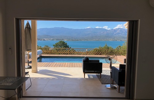 Porto-Vecchio Villa | VILLA ALTA-ROCCA - 3CH - CLIM - SEA VIEW - PRIVATE POOL HEATED - NEAR BEACH