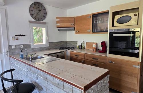 Aleria Villa | Villa "Apartment with Garden" with Mountain View, Private Terraces, and Air Conditioning