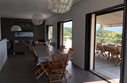 Porto Pollo Villa | Villa breathtaking sea view, 5-10 minutes walk from the beach, for 12 people