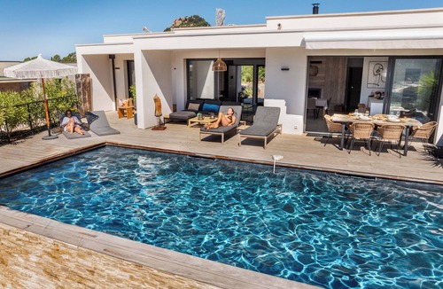 Santʼ Andrea-dʼOrcino Villa | Villa Corse du sud Avec Piscine Privée et vue Mer, à 3 mn de la Plage