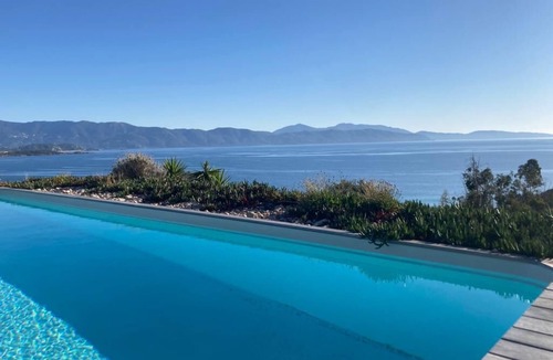 Sagone Villa | VILLA, EXCEPTIONAL LOCATION AND VIEW-PRIVATE HEATED POOL