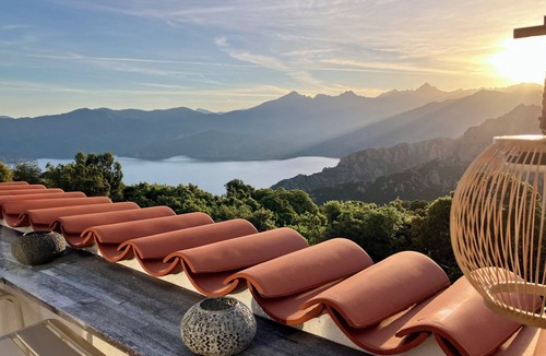 Piana Villa | Villa facing the Calanche of Piana (Unesco classified). Exceptional. Pool.