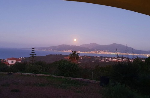 Albitreccia Villa | Villa panoramic view of the Gulf of Ajaccio and Iles Sanguinaires