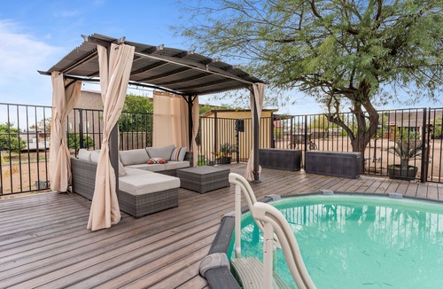 Stratford Estates House | Wild West Town and Ranch - unique getaway w pool, hot tub, arcade, pool table.