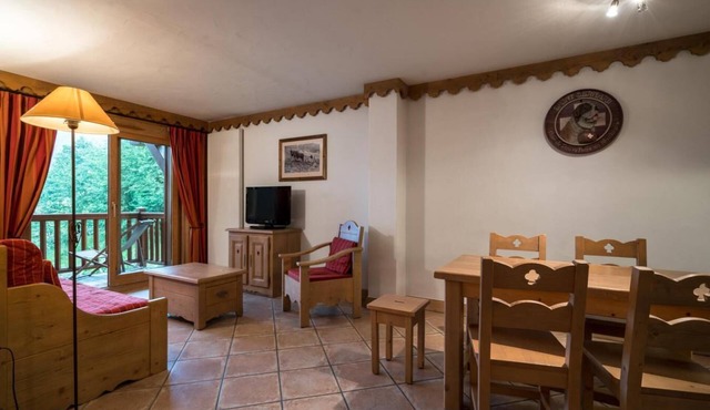 200m from resort center, 2nd floor, view mountain, fitness, swimming pool, sauna, hammam, balcony