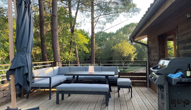 Apartment with your head in the trees, 50m from the lake - Hourtin Port