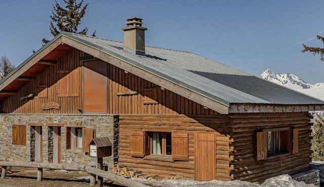 Authentic chalet, Mont-Blanc view - 8 guests