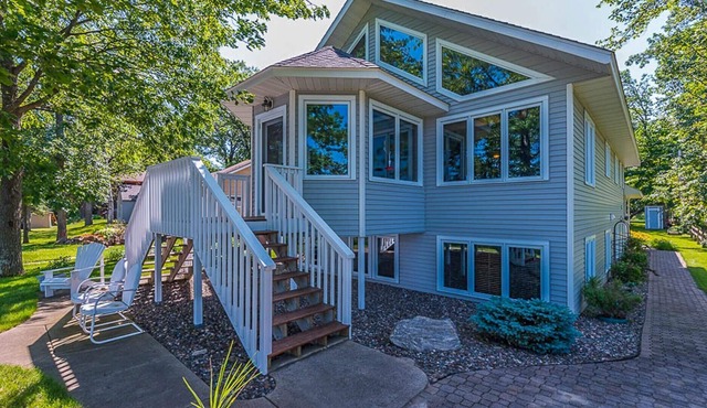 Beautiful Home On Round Lake, Part Of The Gull Lake Chain of Lakes...