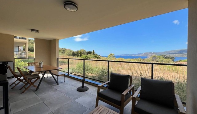 Bel'orizonte C, 100m des Plages et vue mer
