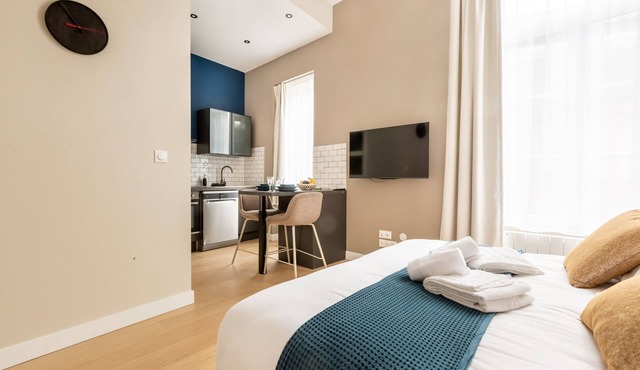 Best in class studio with fully equipped kitchen