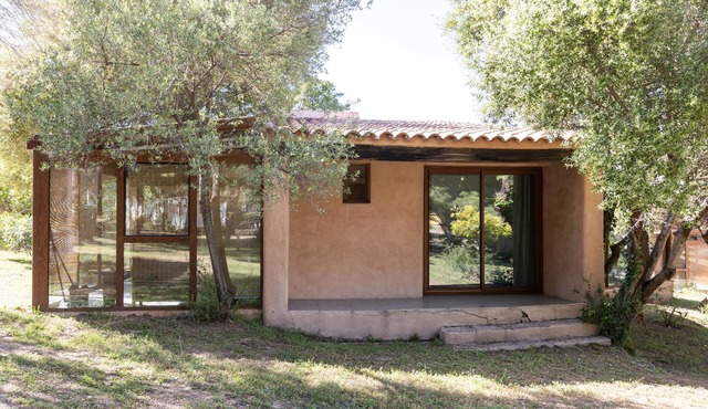 Bungalow “Village Camping De L'ostriconi H3” with Sea View, Shared Pool, and Wi-Fi