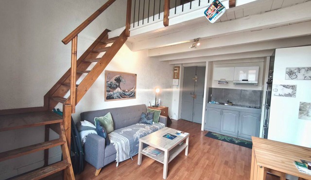 Central studio in Ajaccio, quiet and convenient