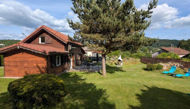Chalet en bois avec jardin, proche ski et randonnée, équipé pour 8 pers. à Vagney, Vosges - FR-1-589-283