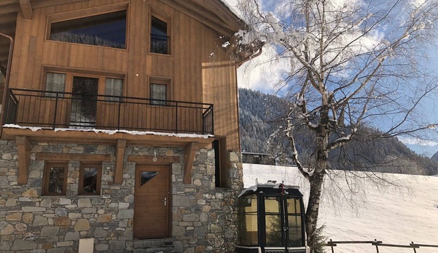 Chalet "L'Envers": Mountain View, Private Terrace & Wi-Fi