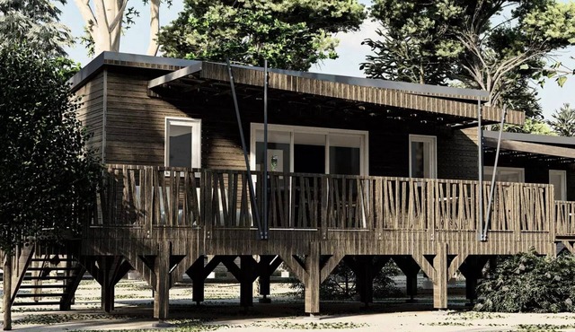 Chalet sur Pilotis 4 rooms 6 persons premium Air-conditioned