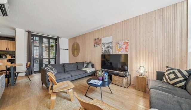 CHEMIN VERT LOFT 3 - Loft for 10 - 4 rooms - BASTILLE - MARAIS
