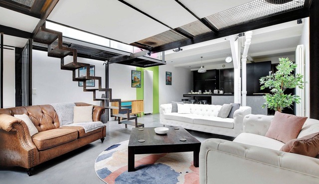 Chic & Spacious Loft 3BR/6P Paris Center