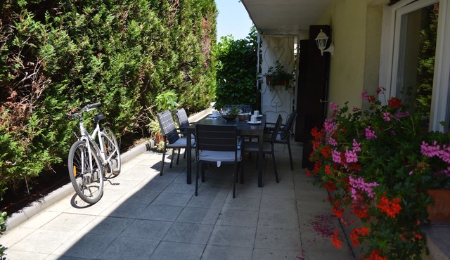 Colmar petit jardin de la semm 6 to 10 persons, closed private parking, Air cond.
