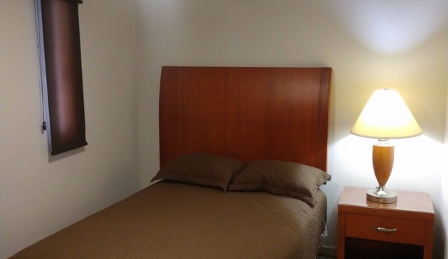 Comfortable apartment in a very quiet and safe residential area.