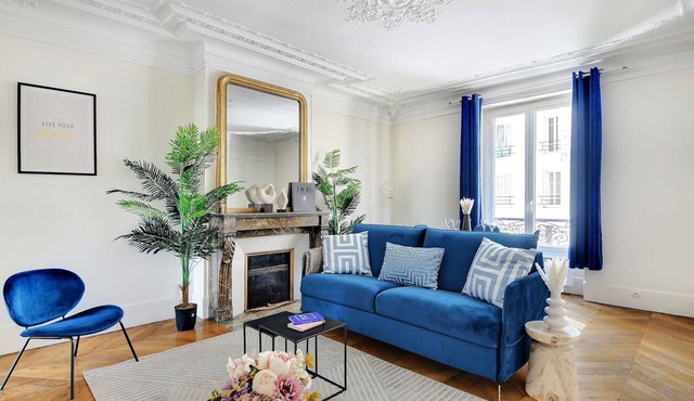 Comfortable apartment - 1BR/4P - Batignolles