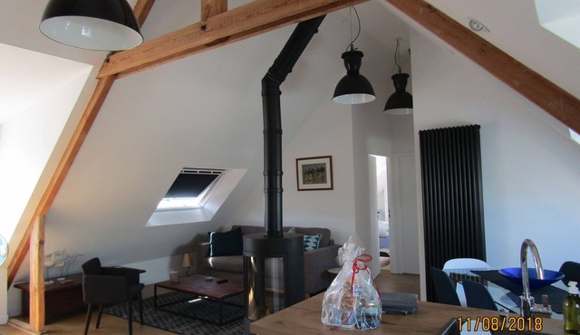 Cozy apartment in the city center, 2 steps from the beaches - Stove - Garage