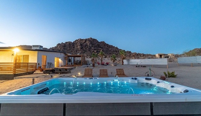 Desert Kenkō Joshua Tree 5 acres SPA /Priv. Hike