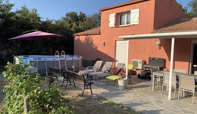 Haute Corse, Pleasant Villa with large garden 6-7 travellers