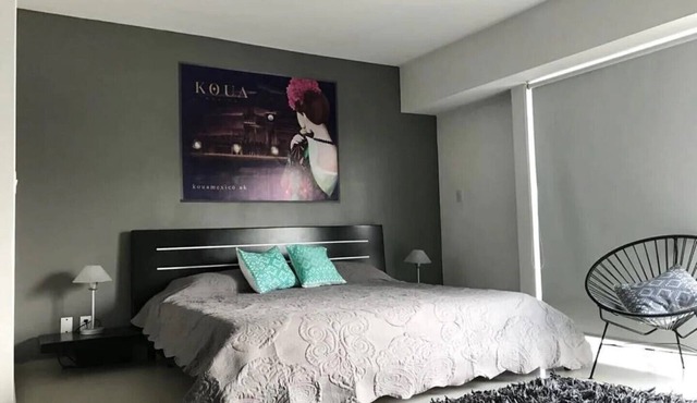 KOUA SUITE/STUDIO WITH POOL NEAR POLANCO/20 MIN ROMA AND CONDESA.