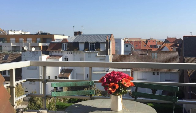 Le Touquet duplex 3 rooms ideally located near sea and shops