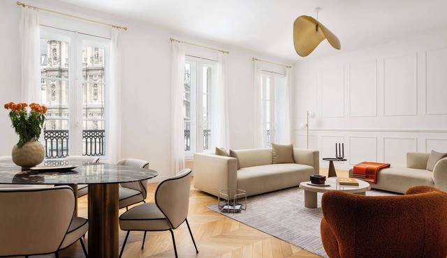 Luxury Rivoli 4 Bed 3 Bath AC Hotel de Ville BHV