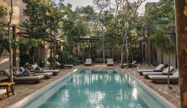 Luxury Villa in Tulum Rooftop Pool & Security