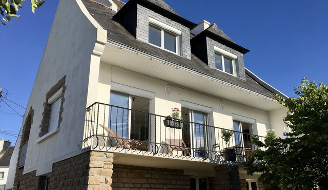 Maison Néo-bretonne Rénovée Avec vue mer à 150 m de la Plage des Sables Blancs