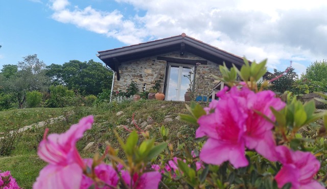 Old restored sheepfold in Ainhoa