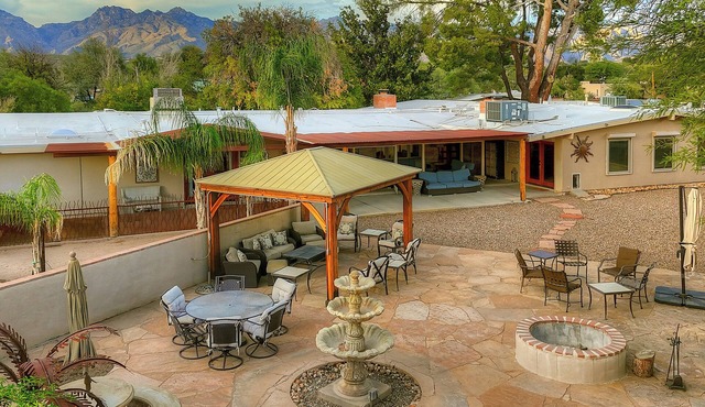 Private Courtyard & Swim Spa Access in Tucson