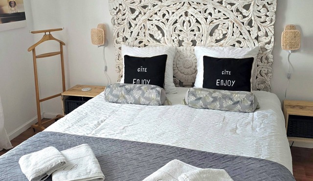 Quiet house in the middle of the Champagne vineyards with free parking in front