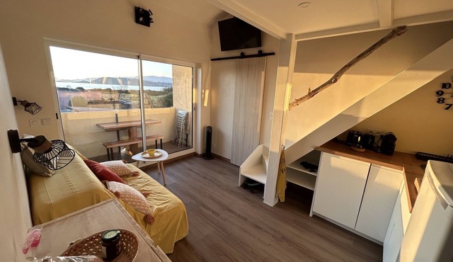 Sea view and access, swimming pool, 25 kms from Ajaccio