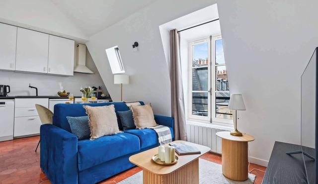 Stylish 1BR in the Marais - Rue des Archives