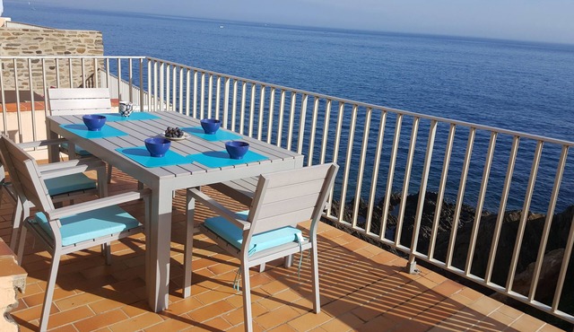 Sublime ap 4 pers, terrace, direct sea view, parking in closed garage