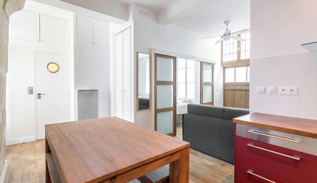 Suit Du Lion/AC Historic Flat, Marais, 4-5 Guests