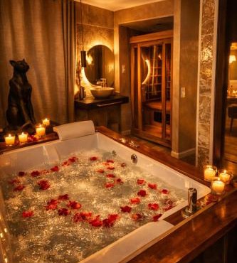 Suite KalypsÔ, romantisme, balnéo et sauna privé