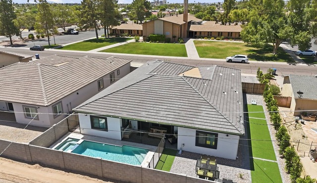 SunHaven Retreat Poolside Fun in Tempe w/Spa, Game Room & RV Parking