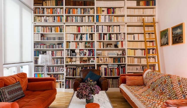 The Library Wall, by Veeve