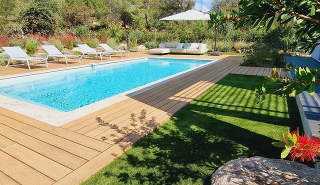 Villa Alba d'Oru, 8 pers, piscine chauffée, 5 minutes plage