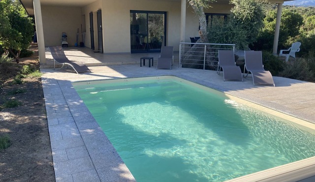 Villa 4*, Le Chêne, private heated pool, 4X4 rental +, sea, air conditioning, internet
