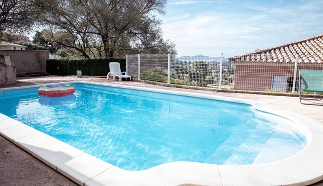 Villa 8 people, Gravone valley, exceptional view of Ajaccio