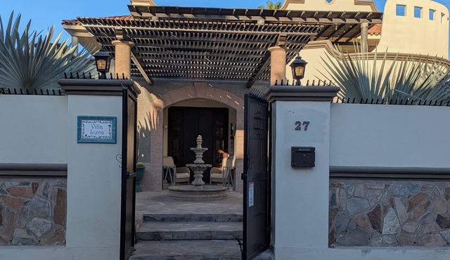 Villa Luna: Resort-Style Home with Pool Just Steps from Central Historic Plaza