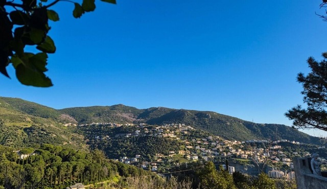 Villa Saint-Jacques on the heights of Bastia